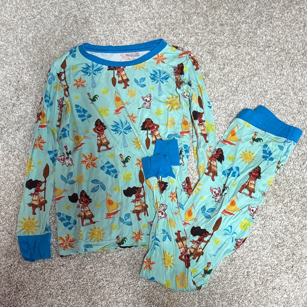 Little Sleepies Disney Moana Kids Pajama Set